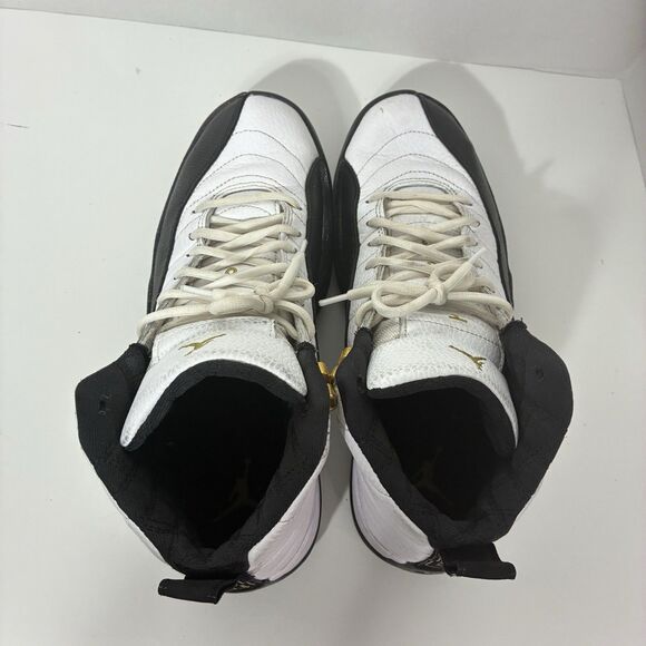 Nike Air Jordan 12 Retro Royalty White Black Gold Men’s Size 10 CT8013-170 main image 6